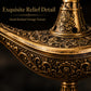 📢📢40% OFF !! ⏰Vintage Aladdin Genie Lamp Incense Holder – Aladdin-Inspired Aromatherapy Home Decor