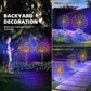 Solar Powered Garden Spike Fairy Light, Firework Style Dandelion Copper Wire String Light, Outdoor Waterproof Decorative Lamp for Patio, Lawn, or Balcony🌿🌙