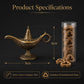 📢📢40% OFF !! ⏰Vintage Aladdin Genie Lamp Incense Holder – Aladdin-Inspired Aromatherapy Home Decor
