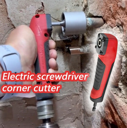 🔧 Right Angle Screwdriver Adapter – Ultra-Slim 90° Drill Attachment for Tight Spaces