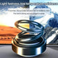 📢📢50% OFF !! ⏰Solar Rotating Double Ring Suspension Car Aromatherapy Ornament