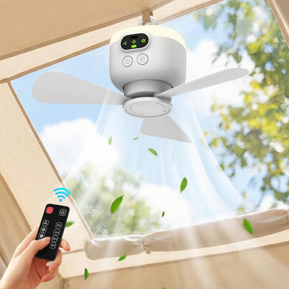 ⏰ Limited-Time Offer: 50% OFF Rechargeable Ceiling Fan with LED! 🌬️✨
