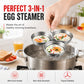 🎁🥚Hot Sale🔥304 Stainless Steel Egg Cooker