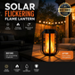 🔥 Solar Flame Lantern with Rope Handle – Rechargeable Outdoor Camping & Patio Decor Light