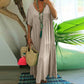 📢📢Last Day-50% OFF!!⏰Women’s Casual Long Dress with Short Sleeves