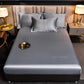 Luxury Satin Fitted Sheet – Soft, Breathable & Elegant for a Peaceful Night’s Sleep🌙💤