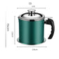 📢📢50% OFF !! ♻️ 304 Stainless Steel Oil Keeper with Filter – Reusable Grease Strainer Pitcher, Fine Mesh Removes Food Bits & Residue for Cleaner, Healthier Reuse