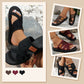 ⌛ Up to 30% Off – Final Sale⏰Women’s Stylish Crossband Slide Sandals