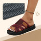 ⌛ Up to 30% Off – Final Sale⏰Women’s Stylish Crossband Slide Sandals