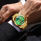 50% Off Mens Quartz Watch Stainless Steel Business Chronograph Half Price Luxury Timepiece for Work