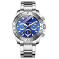 50% Off Mens Quartz Watch Stainless Steel Business Chronograph Half Price Luxury Timepiece for Work