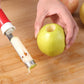 🥳2026 HOT SALE🥳💞50K+ SOLD!🔪The 2-in-1 Kitchen Hero: Core & Peel with a Twist. Stainless Steel Fruit Tool! 🍎⏱️
