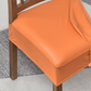 Full-wrap seat cover for chairs 🪑 Made of PU leather, water- & oil-repellent, suitable for all seasons 🛡️