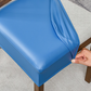 Full-wrap seat cover for chairs 🪑 Made of PU leather, water- & oil-repellent, suitable for all seasons 🛡️