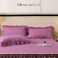 ⏳Limited-time 50% off⏰Ruffled Bed Sheet Skirt / Pillowcases🛏️