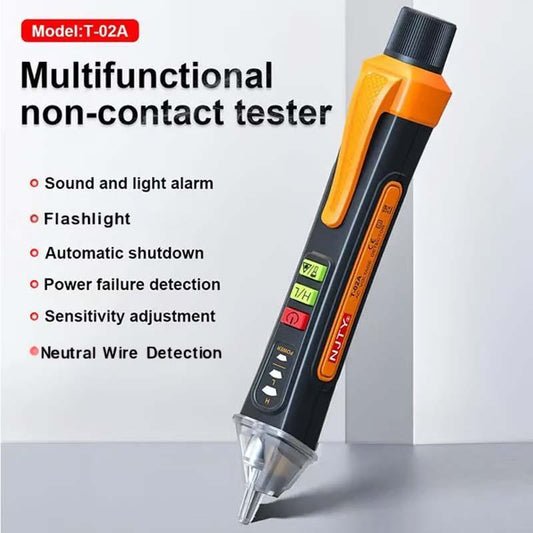⚡ Non-Contact Voltage Tester – Dual Alarm Electrical Tester for Safe & Accurate Voltage Detection