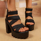 ⌛ Up to 40% Off – Final Sale⏰High Heel Platform Sandals – Elegant Summer Style