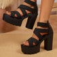 ⌛ Up to 40% Off – Final Sale⏰High Heel Platform Sandals – Elegant Summer Style
