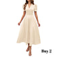 👗 2026 Sale — Over 39 400 Sold!💐 Elegant V‑Neck High Waist Dress with Puff Sleeve