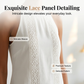 🌿☀️ NEW 2026 Women's Vintage Cotton Linen Lace Patchwork Midi Dress | Soft, Breathable & Flattering Summer Dress