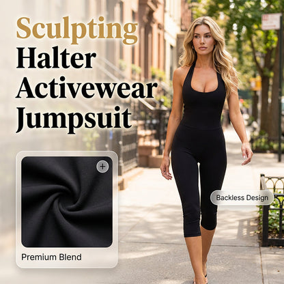 🤸 SUMMER HOT SALE ⚡ Bodycon Fitness & Yoga Jumpsuit – Stretchy Slim Fit, Breathable & Non-Slip Sports Design 🧘