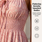 🔥2026 New Arrival ＆ Hot Sale🔥Ruffle Romance🎀Tie-Front Smocked Spaghetti Strap Dress