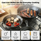 📢📢30% OFF !! ⏰Non-Stick Cast Iron Frying Pan