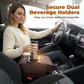 🚗🥤5-in-1 Car Armrest Cushion – Centre Console Box with Tissue Holder, Cup Holder & Storage Pockets
