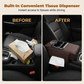 🚗🥤5-in-1 Car Armrest Cushion – Centre Console Box with Tissue Holder, Cup Holder & Storage Pockets