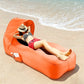 🏖️Limited Summer Offer🎯Inflatable Air Lounger with Sunshade – Compact, Lightweight & Easy to Inflate for Beach, Garden, or Camping