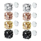 No Piercing Needed Magnetic Zirconia Stud Earrings