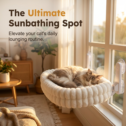 📢📢40% OFF !! ⏰Foldable Cat Window Hammock with Suction Cups