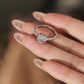 Heart Ring with Delicate Bow Detail – Elegant Gift for Her💍🎀