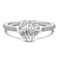 Heart Ring with Delicate Bow Detail – Elegant Gift for Her💍🎀