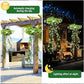 Solar Artificial Ivy Vine Light – Waterproof Hanging Plant for Garden, Balcony & Outdoor Decoration🌿☀️