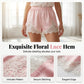 📢📢Last Day-50% OFF!!⏰ 50K+ SOLD! ✨Satin Lace Trim Shorts