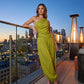 📢📢50% OFF !! ⏰Women's One-Shoulder Top and Wide-Leg Pants Set