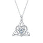 ⏰ 30% OFF – Limited Time Only✨Celtic Knot Heart Pendant Necklace