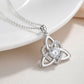 ⏰ 30% OFF – Limited Time Only✨Celtic Knot Heart Pendant Necklace