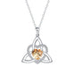 ⏰ 30% OFF – Limited Time Only✨Celtic Knot Heart Pendant Necklace