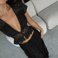 ⏰ 30% OFF – Limited Time Only✨Elegant Lace V-Neck Top & Maxi Skirt Set