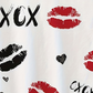 💋 50% OFF! ✨ Men's Kiss Print Button-Up Shirt – Playful, Lightweight, Vibrant 👔