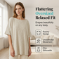 📢📢Last Day-50% OFF!!⏰Women's Solid Color Loose Fit Boat Neck Top