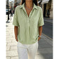 📢📢Last Day-50% OFF!!⏰Women's Casual Striped Short-Sleeve Shirt