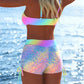 🩱 LIMITED-TIME 50% OFF! ✨ Women's Bikini Set – Drawstring Top, Boy Shorts, Multiple Styles 🏖️