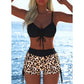 🩱 LIMITED-TIME 50% OFF! ✨ Women's Bikini Set – Drawstring Top, Boy Shorts, Multiple Styles 🏖️