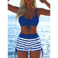 🩱 LIMITED-TIME 50% OFF! ✨ Women's Bikini Set – Drawstring Top, Boy Shorts, Multiple Styles 🏖️