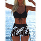 🩱 LIMITED-TIME 50% OFF! ✨ Women's Bikini Set – Drawstring Top, Boy Shorts, Multiple Styles 🏖️
