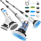📢📢Last Day-50% OFF!!⏰🧼 Elektrische Rotations-Reinigungsbürste mit LED-Display – Für Bad, Küche & Haushalt 🏠✨