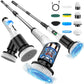 📢📢Last Day-50% OFF!!⏰🧼 Elektrische Rotations-Reinigungsbürste mit LED-Display – Für Bad, Küche & Haushalt 🏠✨